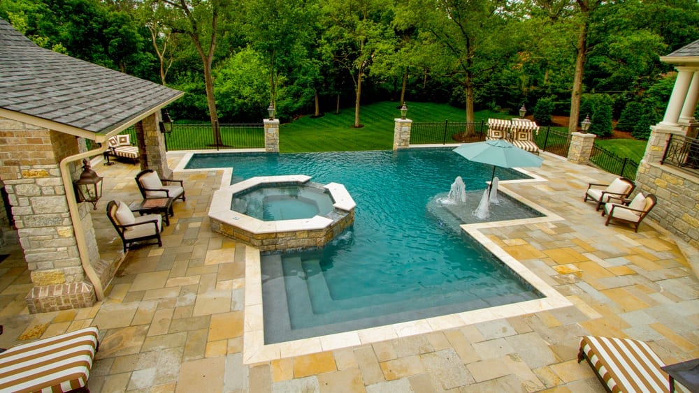 Spas Hot Tubs St Louis Premier, Inground Pool Designs With Hot Tub