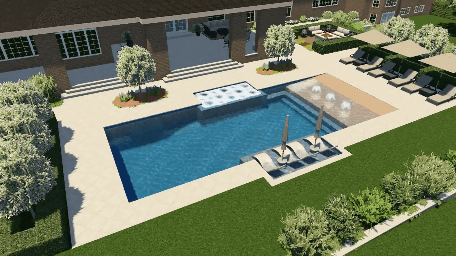 Rectangular Pool Model | St. Louis&#39; Premiere Pool Company